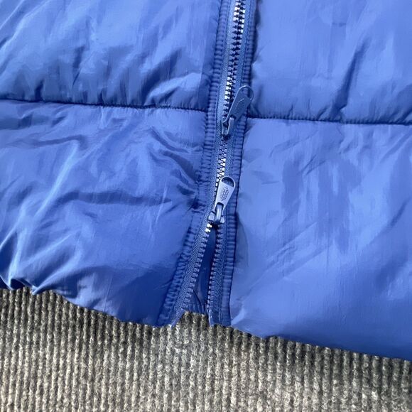 FP Movement Free People Womens Size Large In A Bubble Puffer Vest Blue NEW - Picture 4 of 15